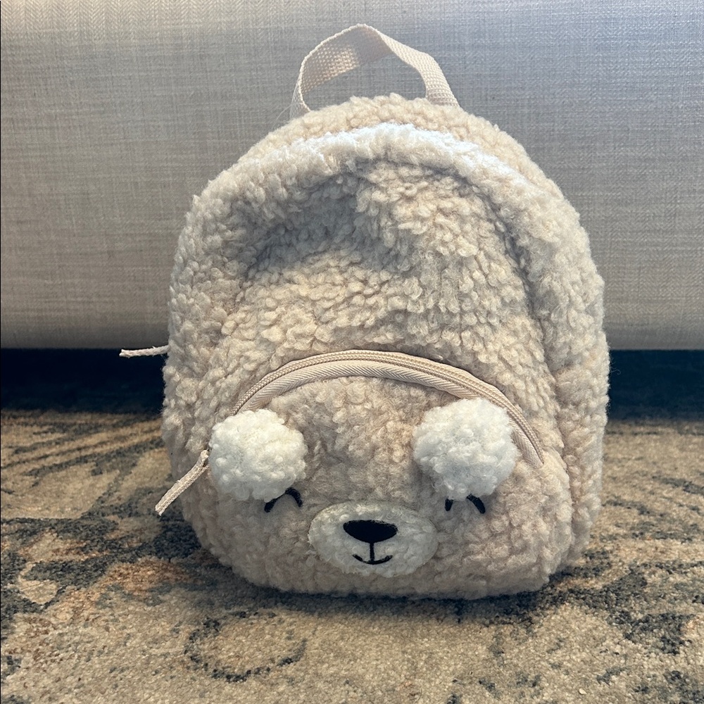 Target Tan Bear Kids Backpack